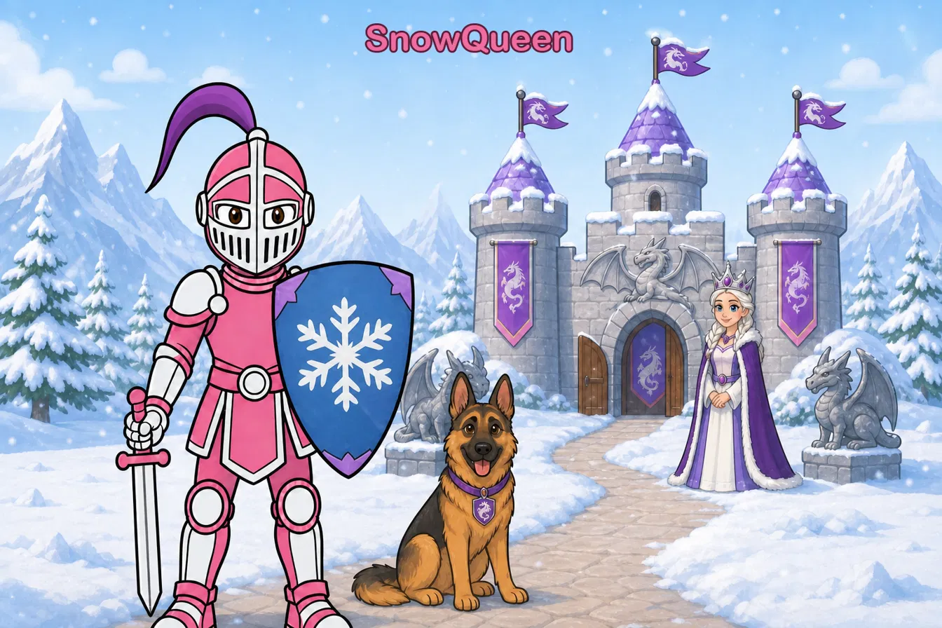 A knight's castle at stage 1